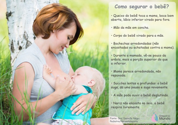 Young mother breastfeeding a baby in nature