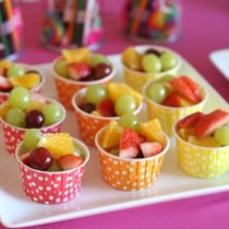 Ideias divertidas para servir frutas às crianças
