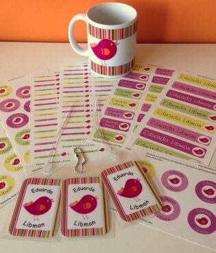 Etiquetas personalizadas e desconto na Fabee Store