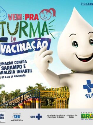 Campanha Nacional de Vacinação – Paralisia infantil e sarampo