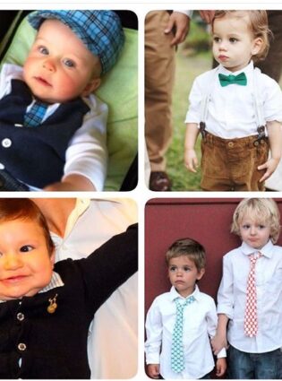 Looks fofos de meninos para casamentos