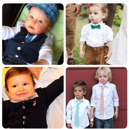 Looks fofos de meninos para casamentos