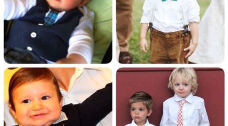 Looks fofos de meninos para casamentos