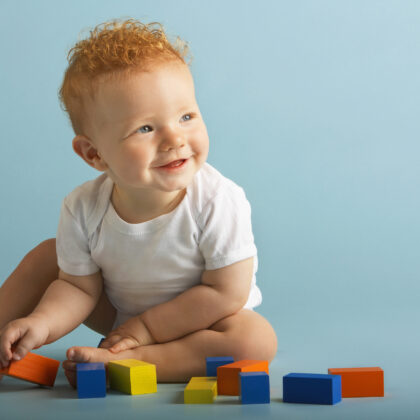 Brincadeiras para fazer com bebês até um ano