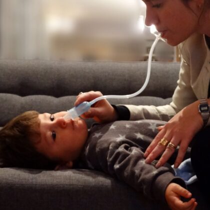 Nariz entupido do bebê: AspirarBaby, o aspirador nasal que funciona