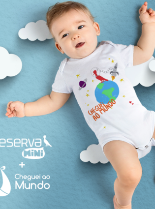 Cheguei ao Mundo para Reserva Mini