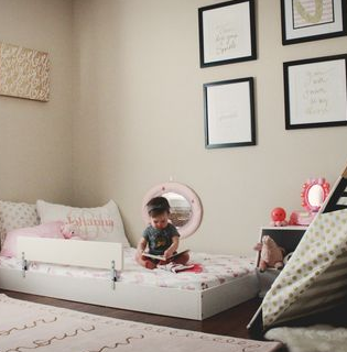 Inspirações: Hora de ir do berço para a cama