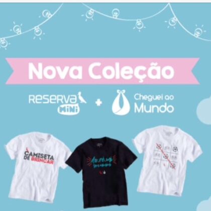 Coleção Nova! Cheguei ao Mundo para Reserva Mini