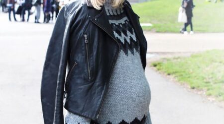 20 looks lindos de frio para grávidas