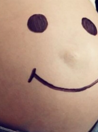 Inspirações de fotos para registrar a barriga de grávida
