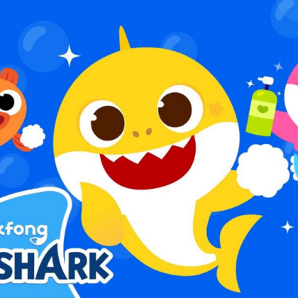 Novo vídeo do Baby Shark ensina crianças a lavar as mãos