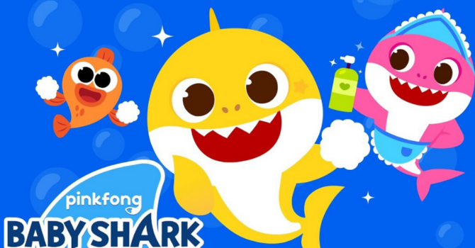 Novo vídeo do Baby Shark ensina crianças a lavar as mãos
