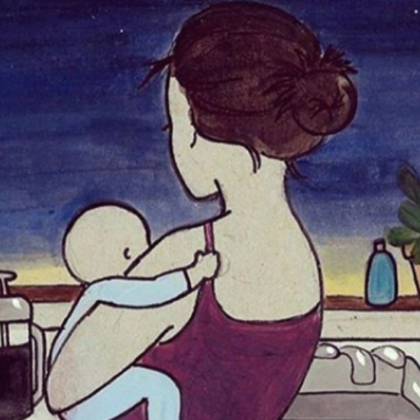 Enviando amor a todas vocês, grávidas e mamães!