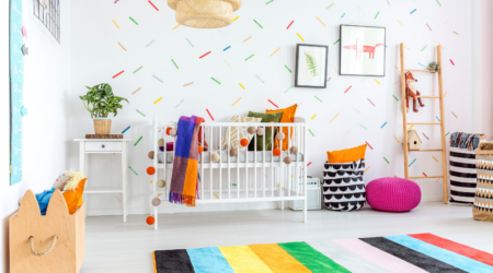 20 ideias de quartos coloridos para o bebê