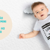 Coleção linda de body e camiseta infantil Reserva Mini + Cheguei ao Mundo
