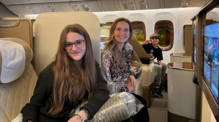 Viagem com crianças pela Emirates pra Dubai