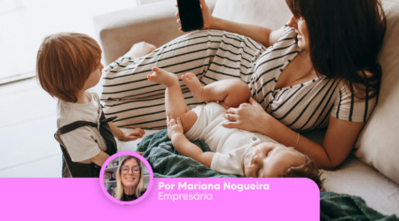 Descobri a coisa mais bonita da maternidade: o amor não se divide, ele se multiplica